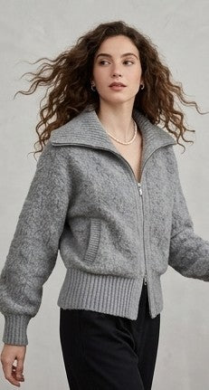 Célia | Pull Oversize à Grand Col
