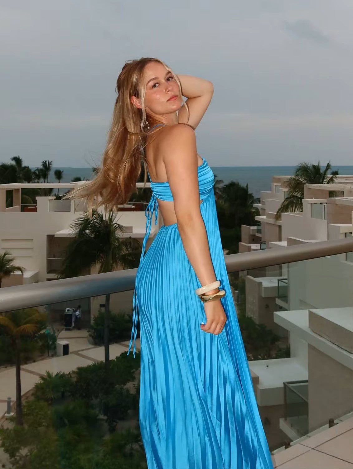 Elena | Robe Longue Buste Cœur
