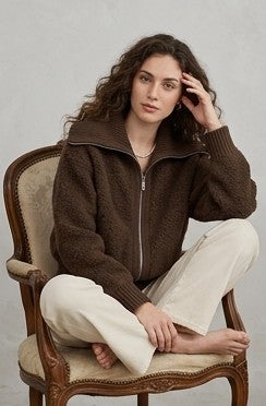 Célia | Pull Oversize à Grand Col